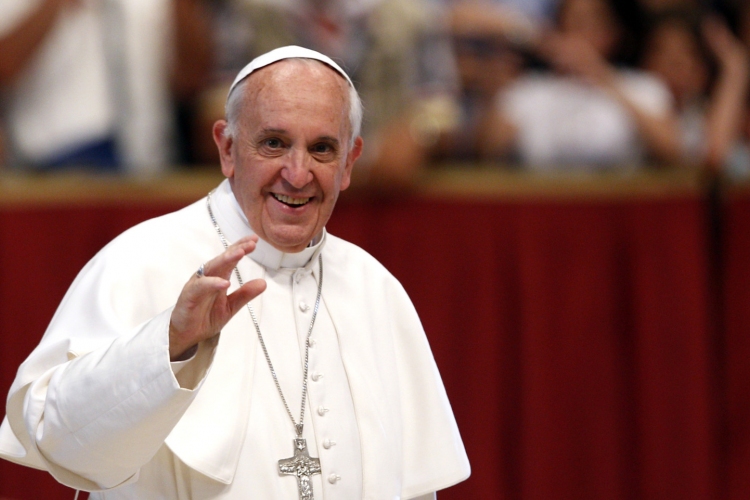 Ferenc pápa: a jócselekedetnek nincsen szüksége reklámra