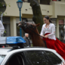 Nem számított az eső sem a szüreti felvonulóknak