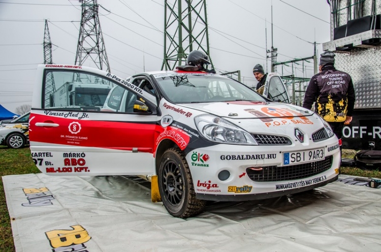 Juhász Csaba: Renault Clio R3-al a Mikulás Rallyn