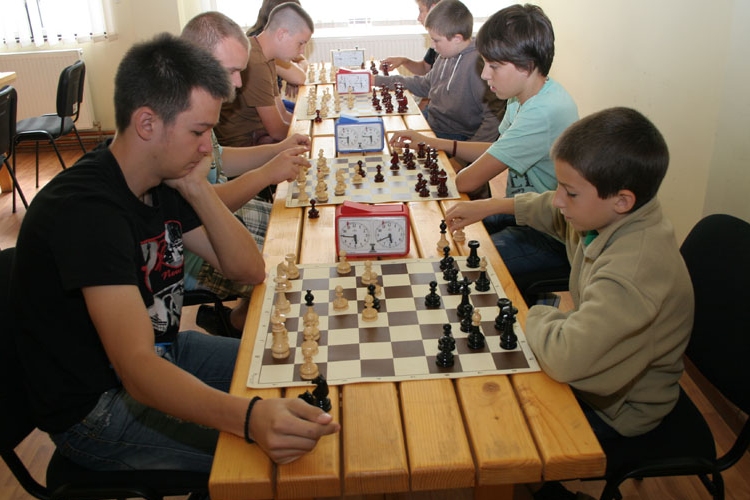 Diák sakkozóink Korondon