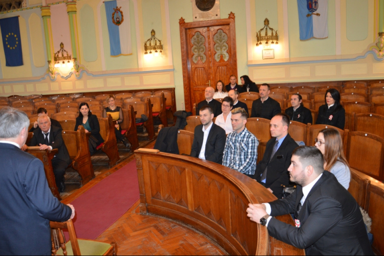 Március 15-én köszöntötték a sajtó munkatársait is