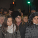 Felgyúlt a második gyertya is városunk adventi koszorúján