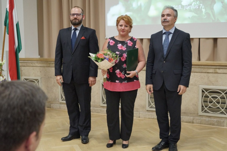 Kitüntették a Mezgé tanárát: Nagy Melindát