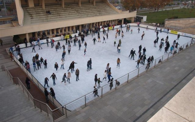 Hogyan készül a műjégpálya