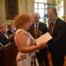 Városi kitüntetésben részesültek kimagasló munkát végző példaképeink