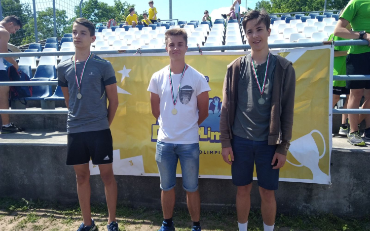 Éremeső a megyei Atlétikai Pályabajnokságon