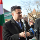 Utcafórumot tartott Márky-Zay Péter Kiskunfélegyházán