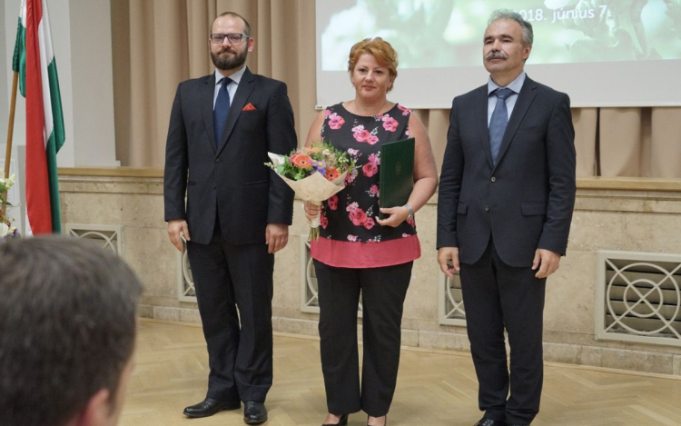 Kitüntették a Mezgé tanárát: Nagy Melindát