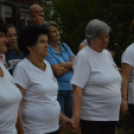 Bemutatkozott Kiskunfélegyházán a Kiskun Szenior Örömtánc csoport